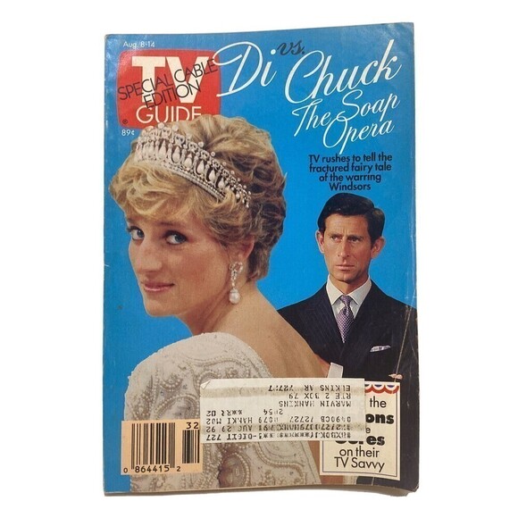 Princess Diana 1990’s Memorabilia - TV GUIDE Set of 2 Aug. & Sept. 20-26 1997 - Picture 5 of 7